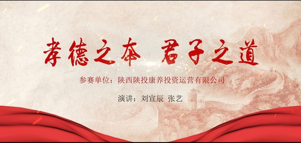 陕投康养主题演讲汇报片